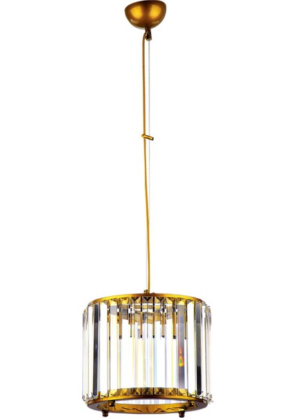 Luce Eskitme Renkli, Taşlı, Tekli Sarkıt Avize, BS.7428-52-25