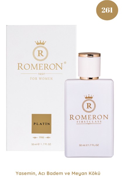 261 Platin Kadın Parfüm Edp 50ml