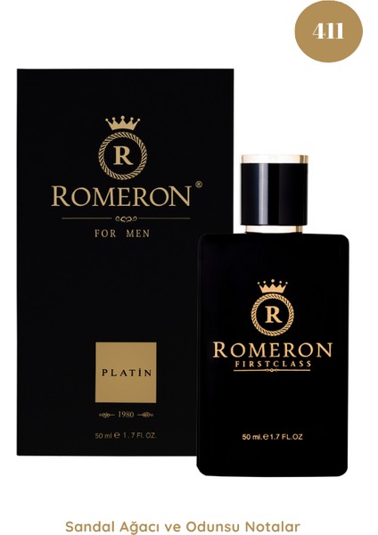 411 Platin Erkek Parfüm Edp 50ml