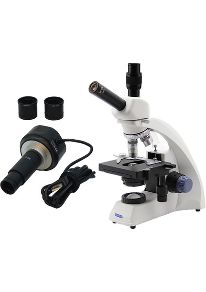 Dijital Mikroskop Çift Görüntüleme Kafalı 2000X Büyültmeli Elektrikli ve Pilli USB