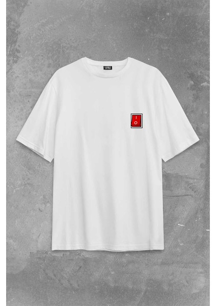 Love Live Tipografi Anahatar Sırt Ön Baskılı Oversize Tişört T-Shirt fiyatları