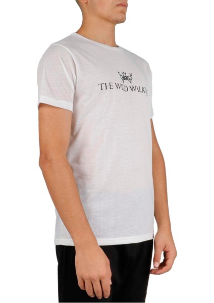 Thewıldwalkıng Erkek Sıfır Yaka T-Shirt