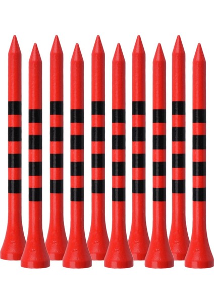 100 Bambu Golf Topluğu Çeğırılmaz Yüksek 83MM Kırmızı (Yurt Dışından) fiyatları