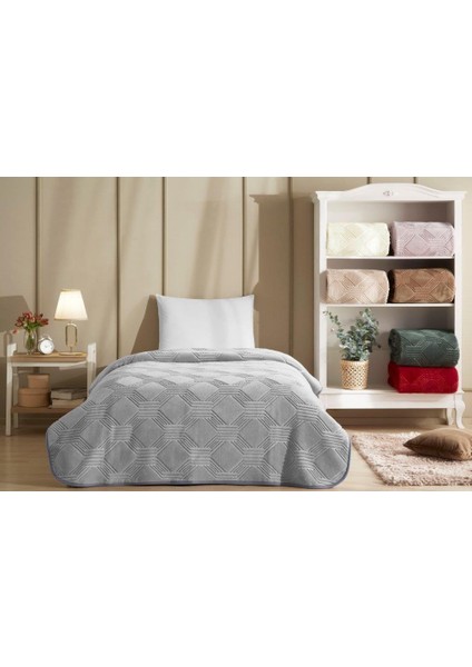 Trendy Art Deco Moonlight Çift Kişilik Battaniye