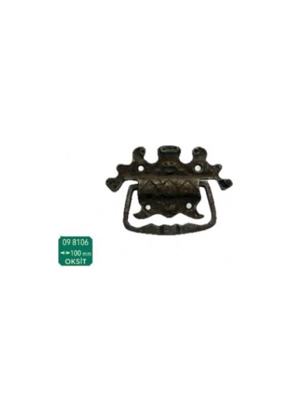10 cm Sandık Kulp (Oksit) - 09-8106