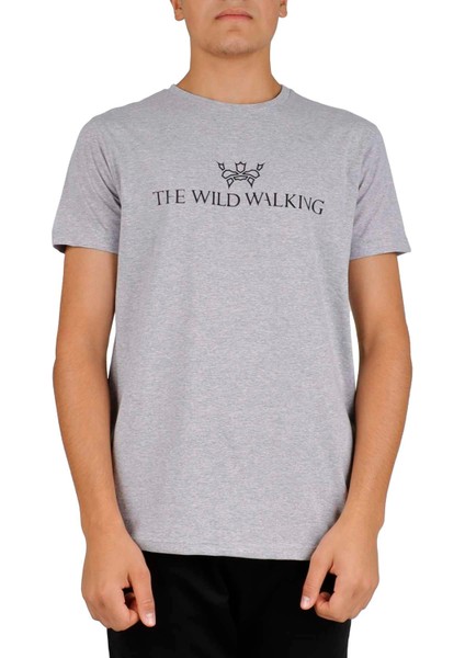 Thewıldwalkıng Erkek Sıfır Yaka T-Shirt