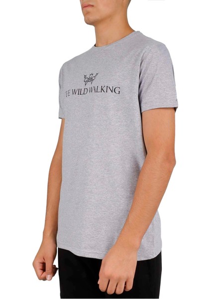 Thewıldwalkıng Erkek Sıfır Yaka T-Shirt modelleri