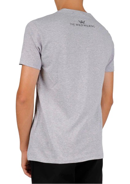 Thewıldwalkıng Erkek Sıfır Yaka T-Shirt fırsatları