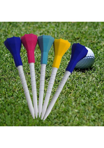 5pack Golf Tees 3.4inç Kullanılabilir Kırılmaz Golf Uygulama I (Yurt Dışından)
