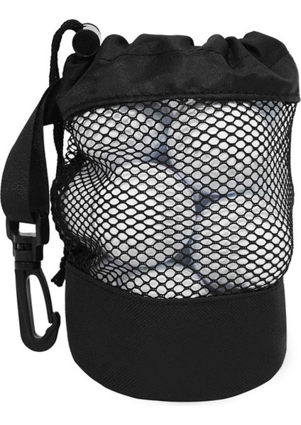Naylon Örgü Golf Topu Çantaları Ipli Kese Taşınabilir Konteyner Golf Aksesuarı (Yurt Dışından) fırsatları