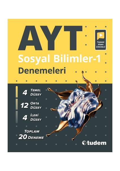 Tudem Yayınları AYT Sosyal Bilimler-1 Denemeleri