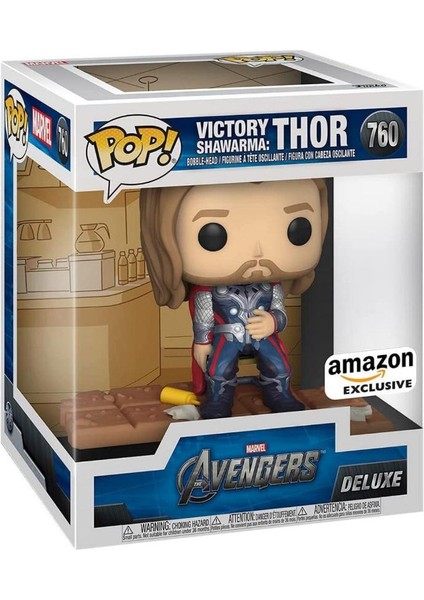 Pop Figür Deluxe: Marvel- Thor W/shawarma