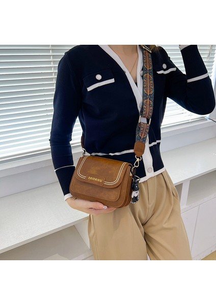 Vintage Geniş Omuz Çapraz Askılı Çanta (Yurt Dışından) fiyatları