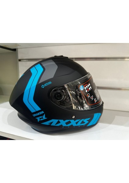 Draken S Slıde B7 Mavi Motosiklet Kask