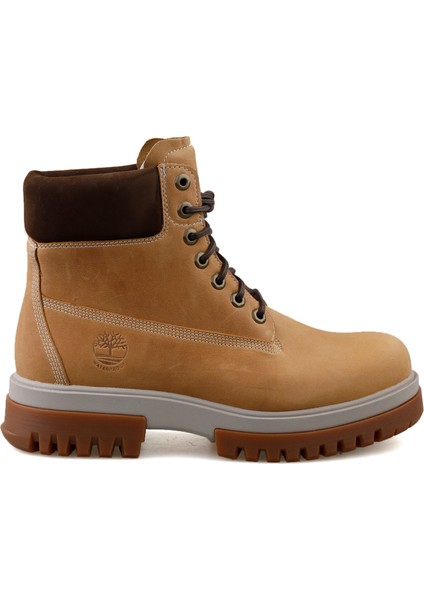Mid Lace Up Waterproof Boot Erkek Günlük Deri Bot TB0A5YKD2311 Sarı