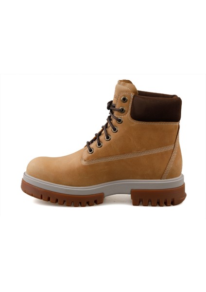 Mid Lace Up Waterproof Boot Erkek Günlük Deri Bot TB0A5YKD2311 Sarı fiyatları