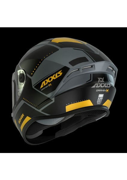 Draken S Sonar C3 Sarı Motosiklet Kask fiyatları