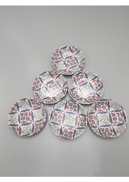 Melamin x 6 Adet Çay Tabak