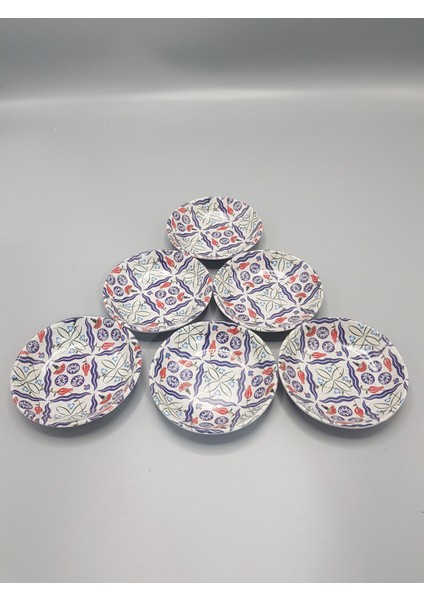 Melamin x 6 Adet Çay Tabak