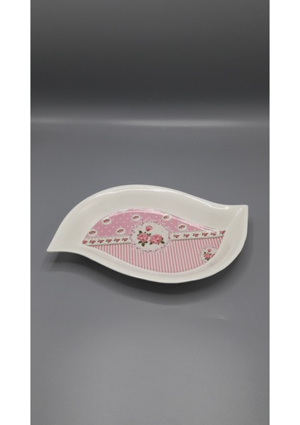 Melamin Elips Sunum Tabak 18X29CM Desen 2 fiyatları