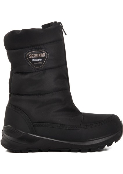F7447-F Siyah Içi Kürklü Su Geçirmez Çocuk Kar Botu fiyatları