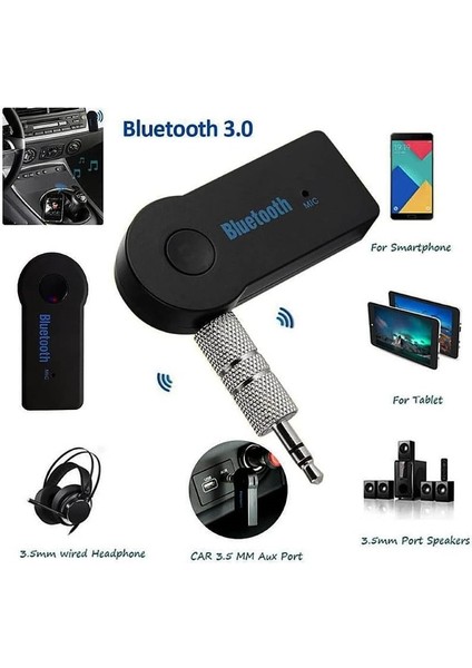 Smartshopping Bluetooth Oto Aux Müzik Alıcısı Araç Kiti Ses Alıcısı fiyatları