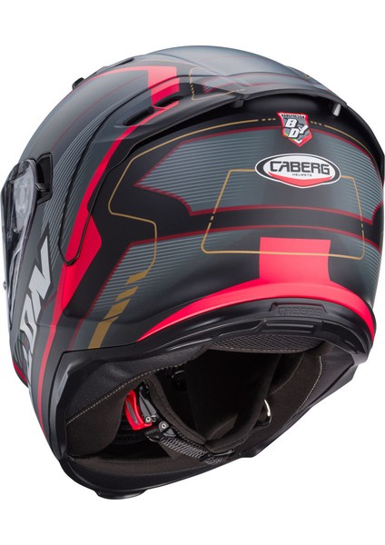 Avalon x Optıc Kırmızı Gri Motosiklet Kask modelleri