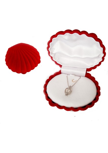 Inci Kolye Kadife Istiridye Kutusunda fiyatları