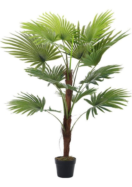 Yapay Ağaç Palmiye Ağacı 155CM Fanpalm Ağacı 12 Yaprak