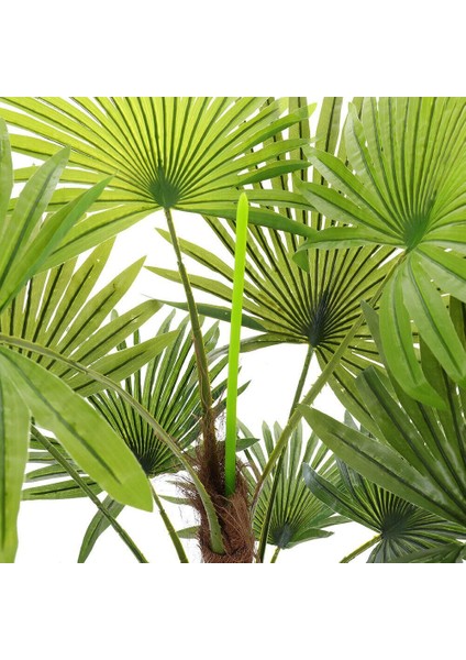 Yapay Ağaç Palmiye Ağacı 155CM Fanpalm Ağacı 12 Yaprak