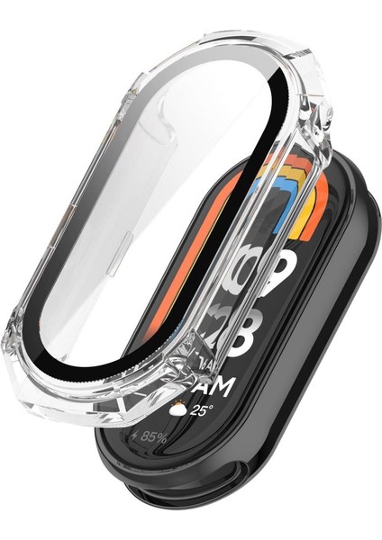 Mi band 8 Uyumlu Rubber 360° Ekran Kasa Koruyucu Kapak Kılıf