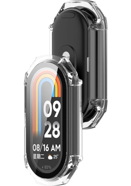 Mi band 8 Uyumlu Rubber 360° Ekran Kasa Koruyucu Kapak Kılıf fiyatları