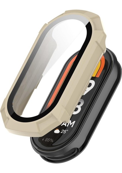 Mi band 8 Uyumlu Rubber 360° Ekran Kasa Koruyucu Kapak Kılıf