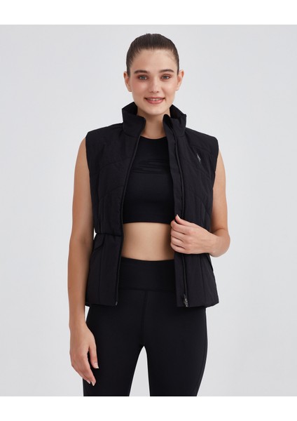 W Outerwear Padded Vest Kadın Siyah S232039-001