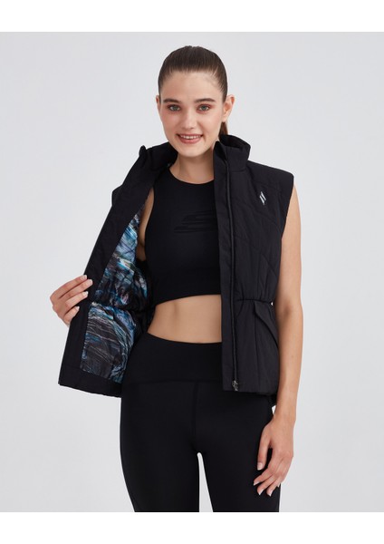 W Outerwear Padded Vest Kadın Siyah S232039-001