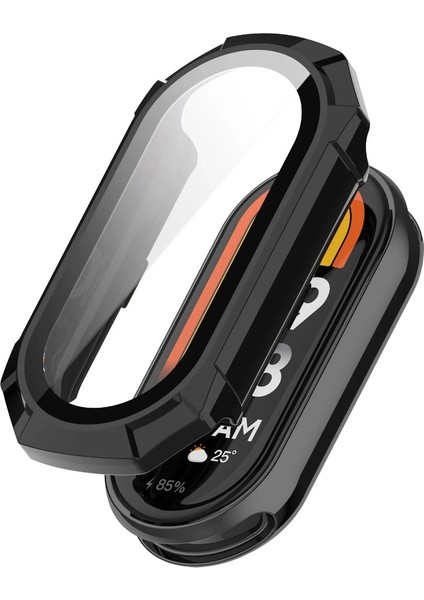 Mi band 8 Uyumlu Rubber 360° Ekran Kasa Koruyucu Kapak Kılıf modelleri