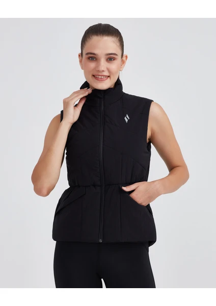 W Outerwear Padded Vest Kadın Siyah  S232039-001