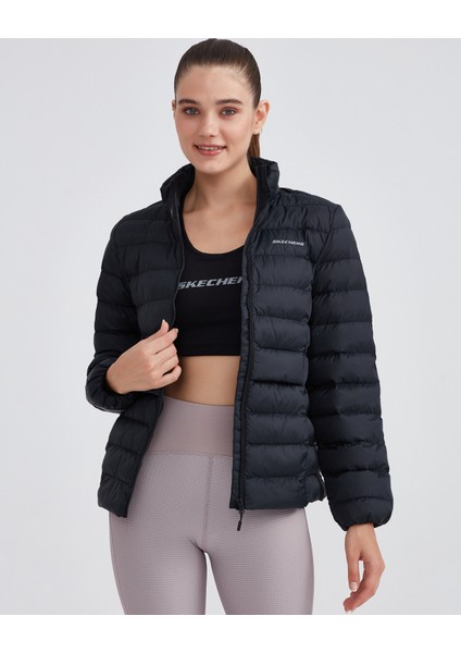 W Outerwear Pop Up Detailed Padded Jacket Kadın Siyah Mont S231240-001 indirimleri