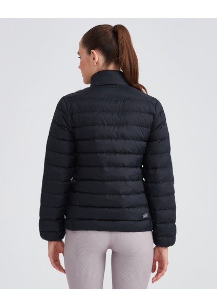 W Outerwear Pop Up Detailed Padded Jacket Kadın Siyah Mont S231240-001