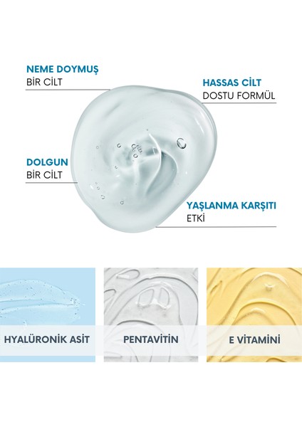 Gosiv Nemlendirici ve Dolgunlaştırıcı Hyalüronik Asit Serum Hyalüronik Asit 2% + Pentavitin 1% 30 ml