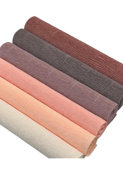 Roco Paper Italyan Krapon Kağıdı Set Kokoloko – 180 gr - 25X125 cm 6'lı Paket - %260 Esneme Özelliği