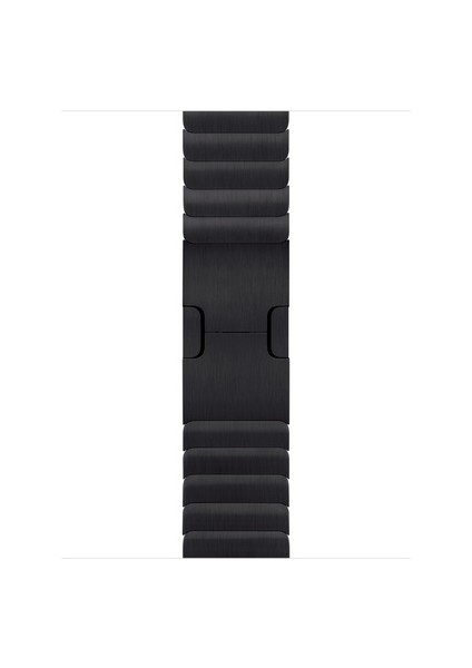 Apple Watch Tüm Modellere Uyumlu Metal Baklalı Kıstırmalı Siyah Renk 42 44 45 49 mm Kordon