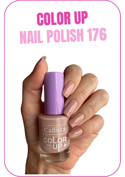 Callista Beauty Callista Color Up Nail Polish Oje 176 Monday Morning - Nude