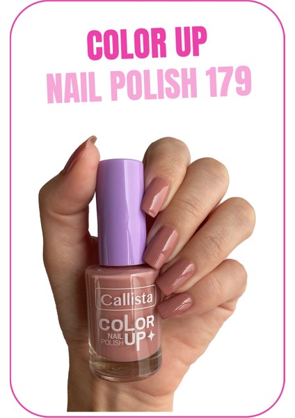 Callista Color Up Nail Polish Oje 179 Mauving On- Nude