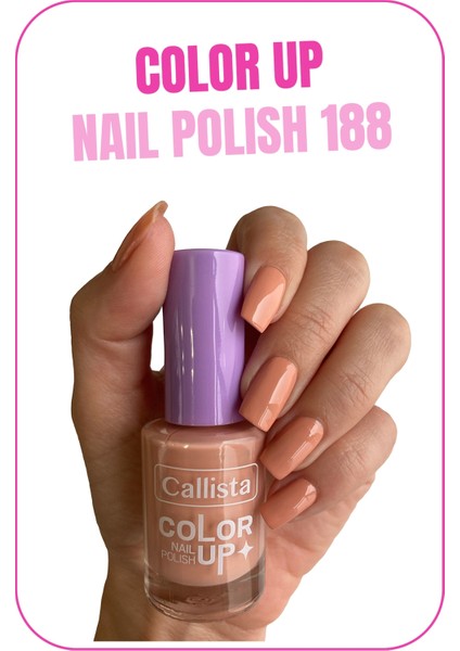 Callista Color Up Nail Polish Oje 188 Pink Squirrel - Nude