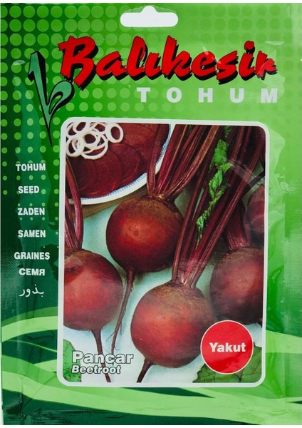 Balıkesir Tohum Pancar Tohumu Yakut Kırmızı 25 Gr