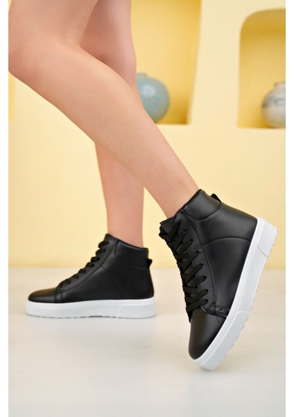 Carla Kadın Yarım Boğazlı Spor Sneaker Ayakkabı Carla-17-F