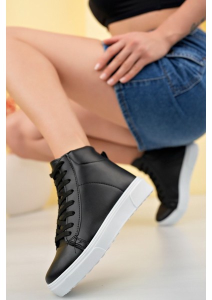Carla Kadın Yarım Boğazlı Spor Sneaker Ayakkabı Carla-17-F modelleri