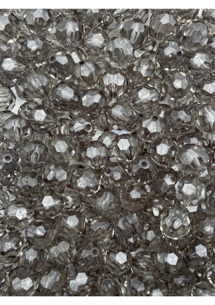 12MM Gri / Füme / Antrasit Renk Petek Model Akrilik Boncuk,çanta Yapım Boncuğu ( 100GR,~120 Adet) fiyatları