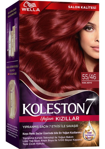 Wella Koleston Supreme Kit 55/46 Kızıl Büyü